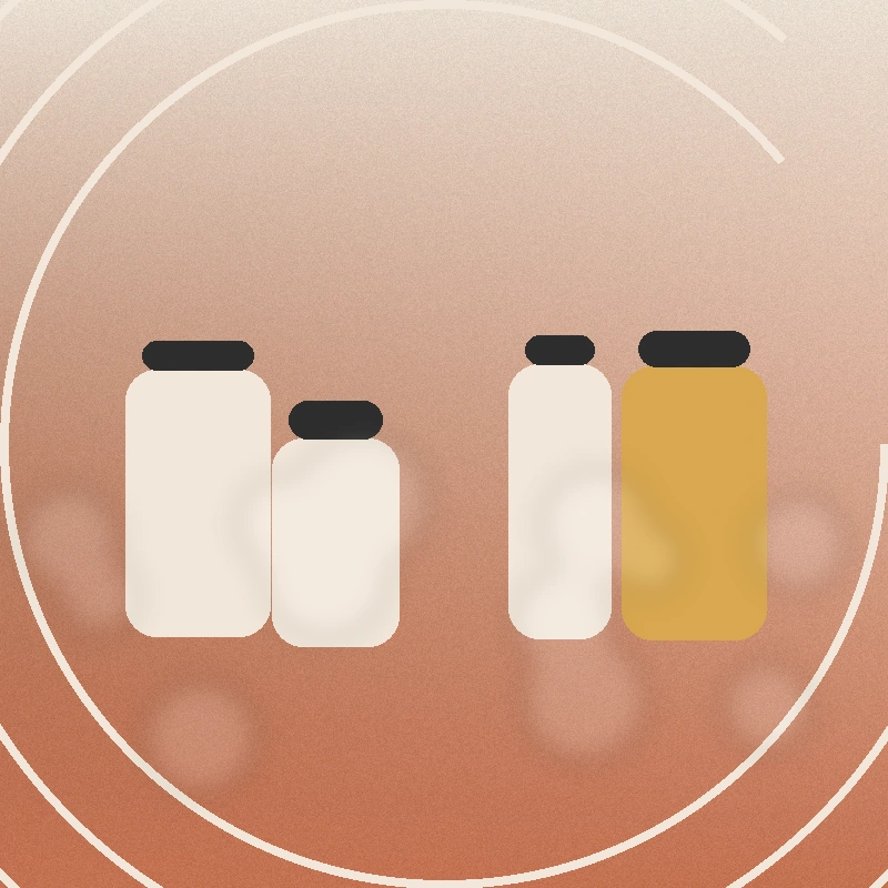 Firming serum beauty still life