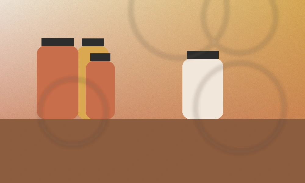 Clean African beauty routine flatlay